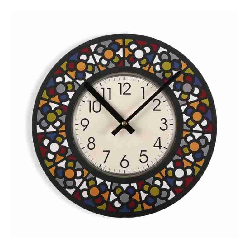 Reloj Baldosa de Bilbao colores