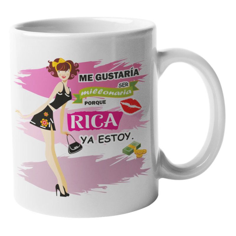 Taza Rica blanca