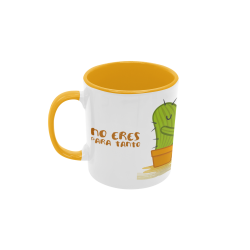 Taza cactus naranja