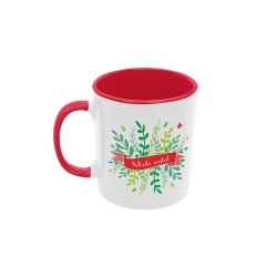 Taza Maite zaitut hojitas roja