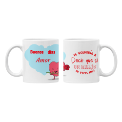 Taza Te volvería a decir que sí blanca