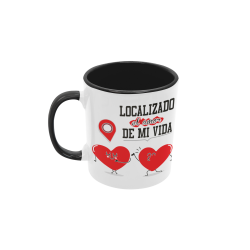 Taza Localizado el Amor de mi Vida negra