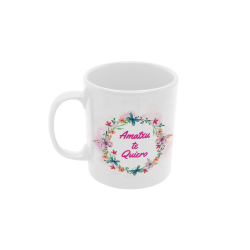 Taza Amatxu te quiero Mariposas