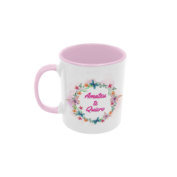 Taza Amatxu te quiero Mariposas