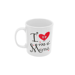 Taza I love mi mamá blanca