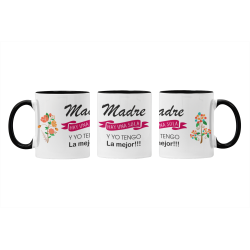 Taza Madre hay una sola FLORES negra