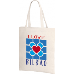 Bolsa Baldosa Bilbao Corazón I love Bilbao
