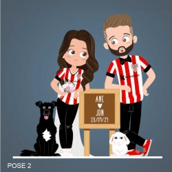 Figura pareja athleticzale